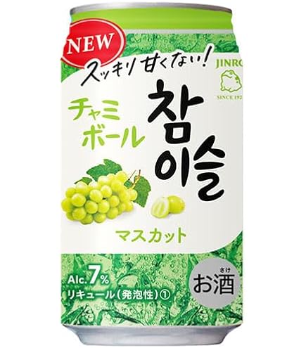 Amazon.co.jp: JINRO チャミボールマスカット缶 [ チューハイ RTD 7